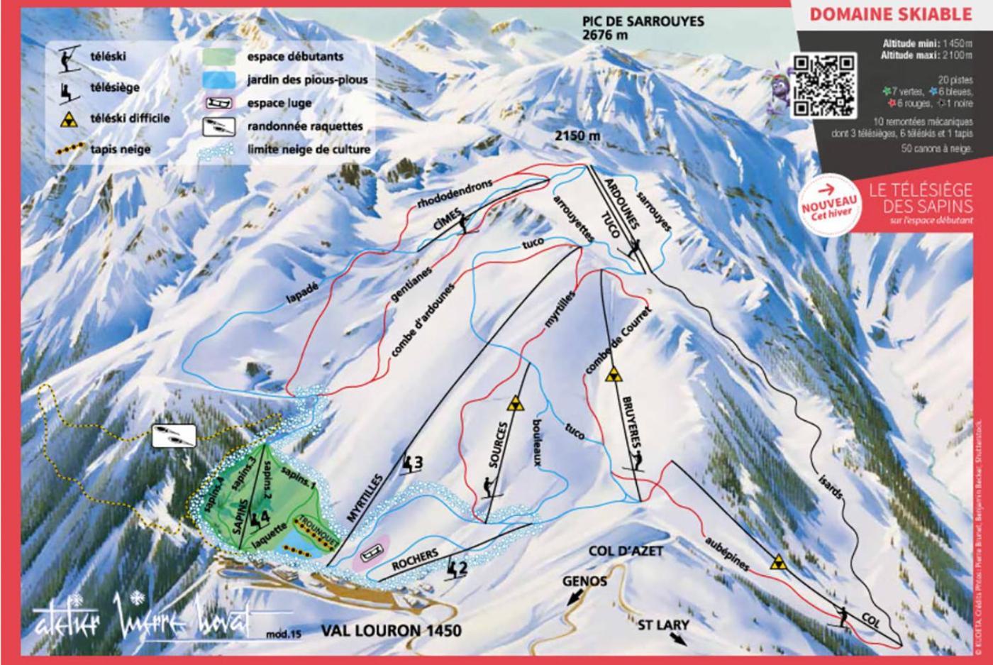Appartement Alpin A 200M Des Pistes Génos Exteriör bild